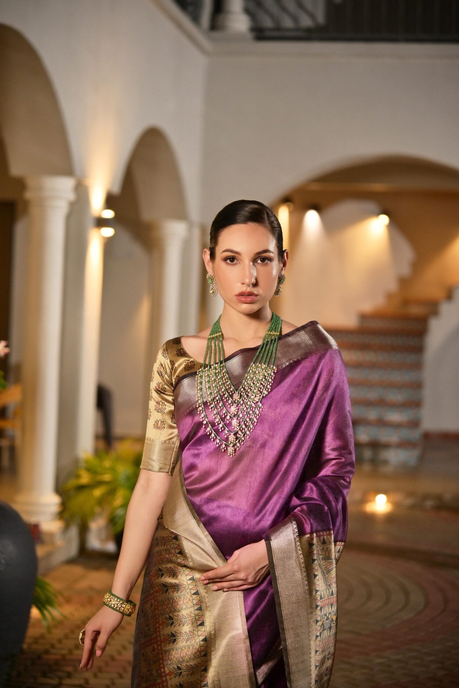 Khadi silk sarees - Image 12