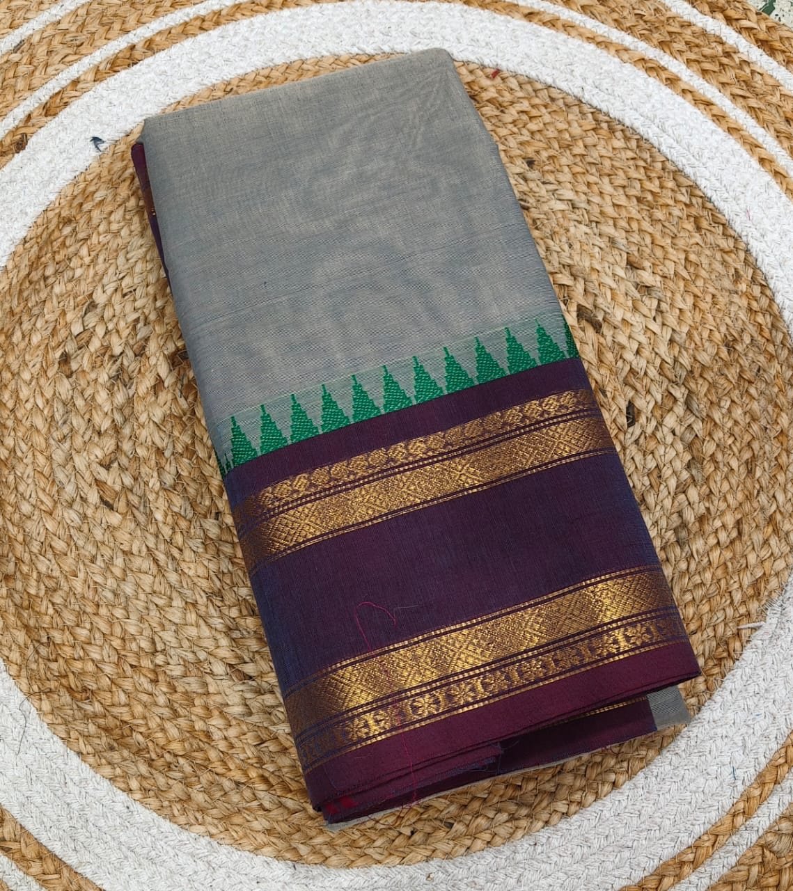 Kanchi cotton sarees - Image 4