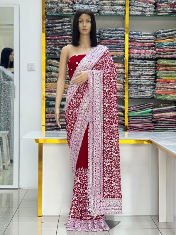 Chikankari sarees - Image 2