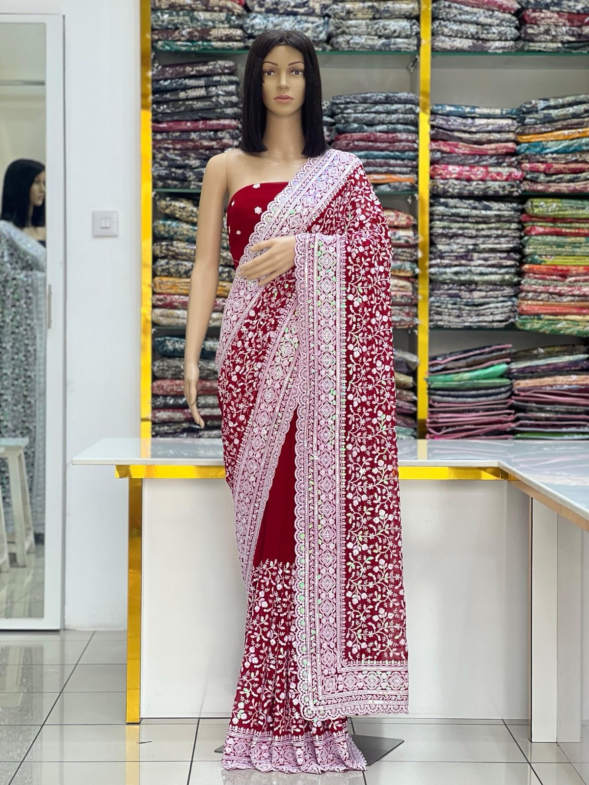 Chikankari sarees - Image 2