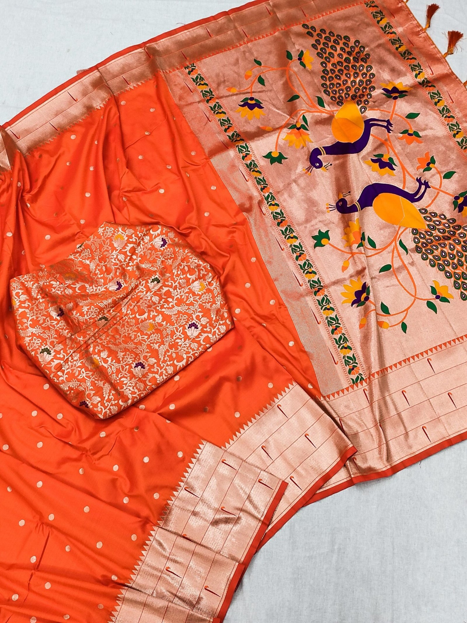 Paithani silk sarees - Image 2
