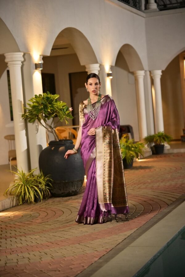 Khadi silk sarees - Image 3