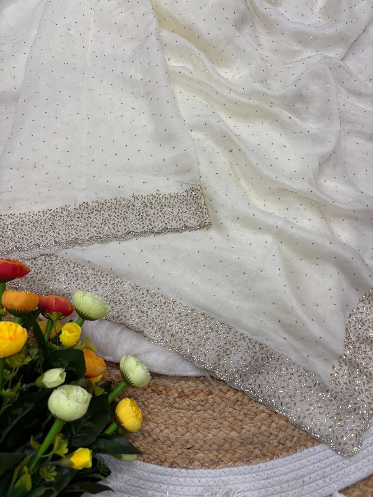 Space silk sarees - Image 6