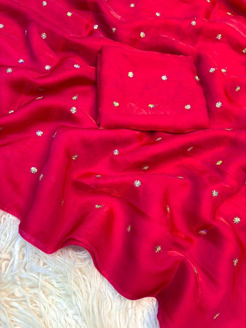 Space silk sarees - Image 20
