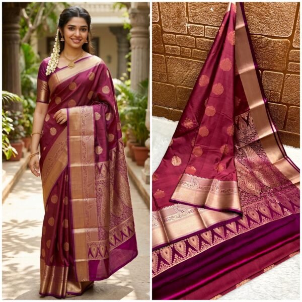 Kanchi silk sarees - Image 7