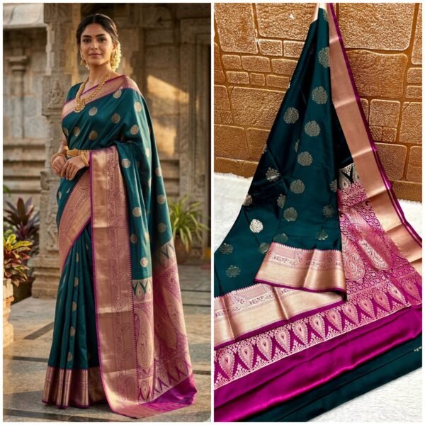 Kanchi silk sarees - Image 5