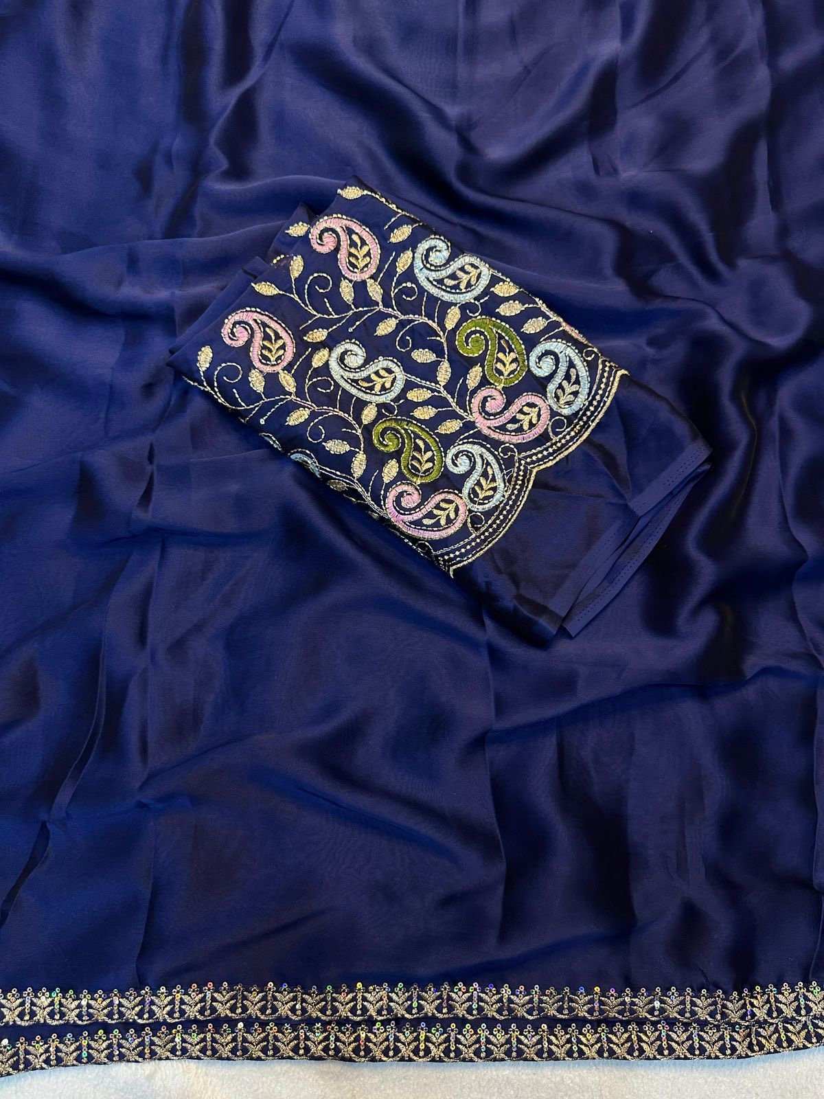 Rangoli silk sarees - Image 2