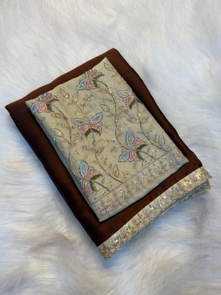 Soft Rangoli silk
