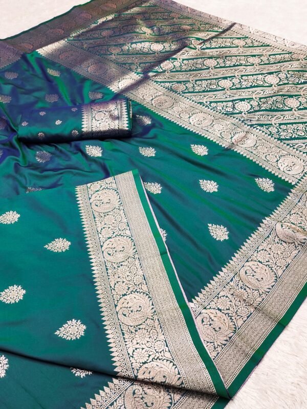 Soft banarasi silk saree