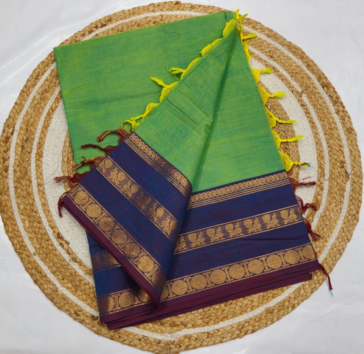 Kanchi cotton sarees - Image 17