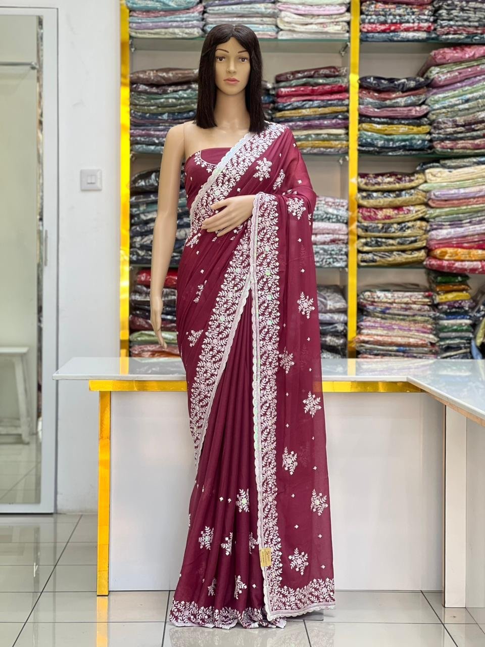 Georgette sarees - Image 3