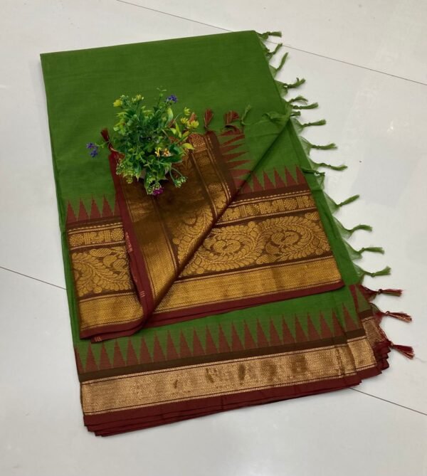 Kanchi Cotton Sarees - Image 16