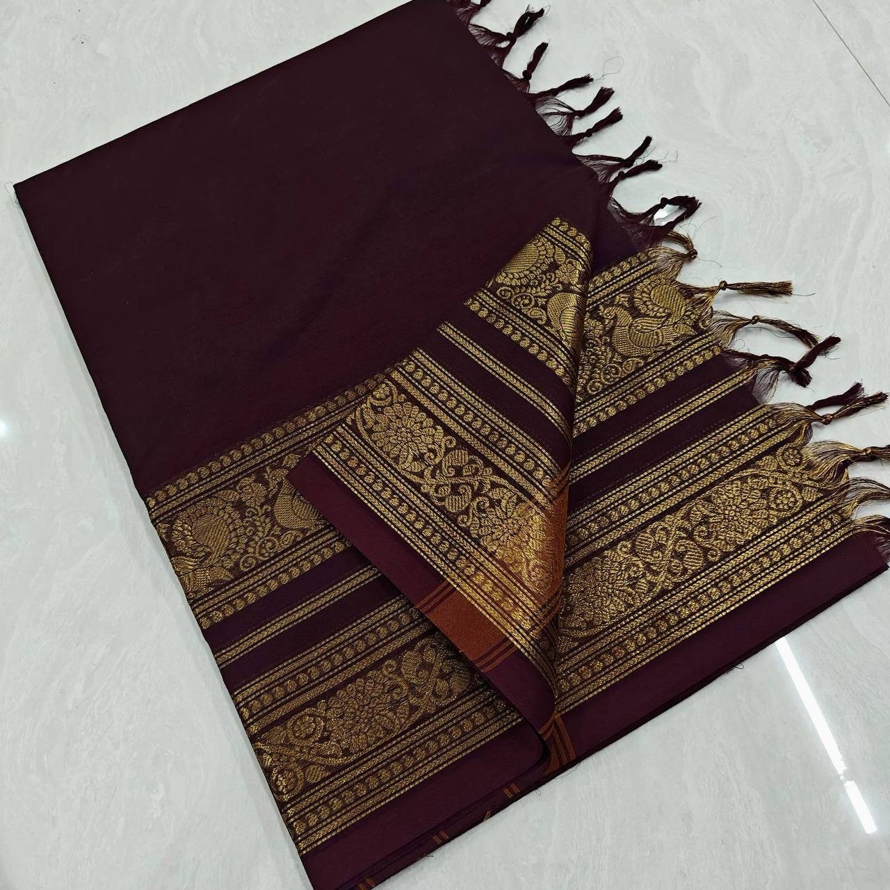 Kanchi cotton sarees - Image 6