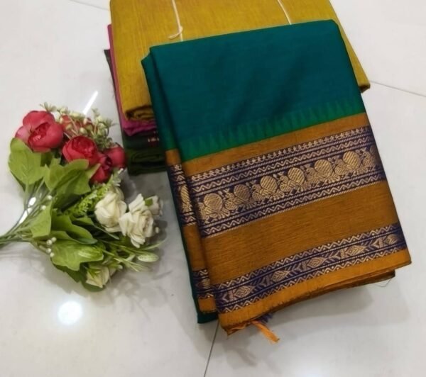 Kanchi cotton sarees - Image 10