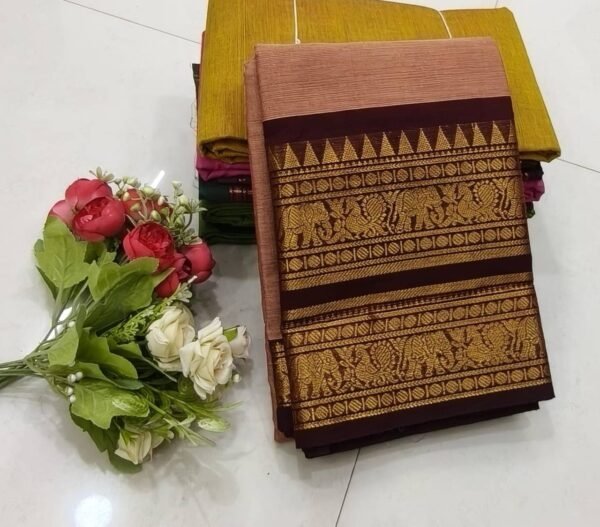 Kanchi cotton sarees - Image 15