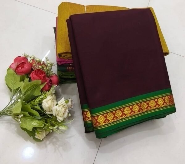 Kanchi cotton sarees - Image 17