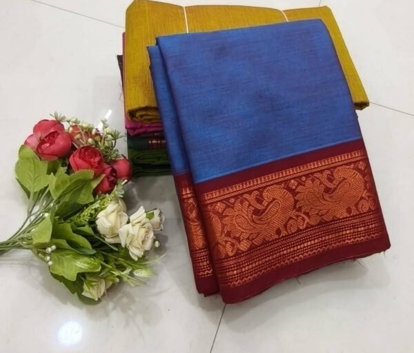 Kanchi cotton sarees - Image 16