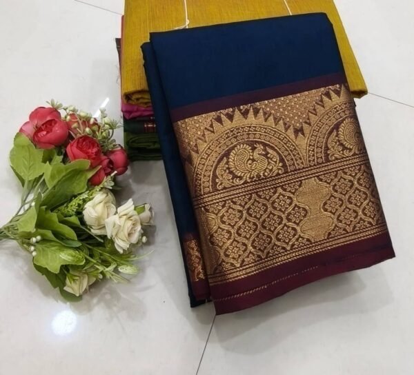 Kanchi cotton sarees - Image 22