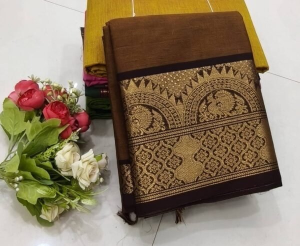 Kanchi cotton sarees - Image 23