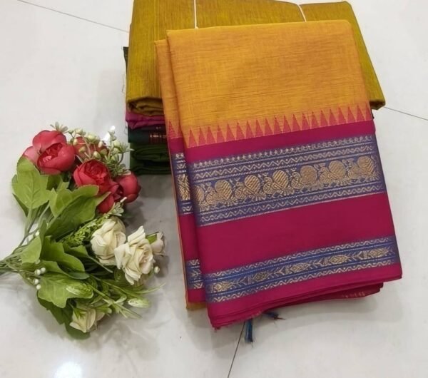 Kanchi cotton sarees - Image 24
