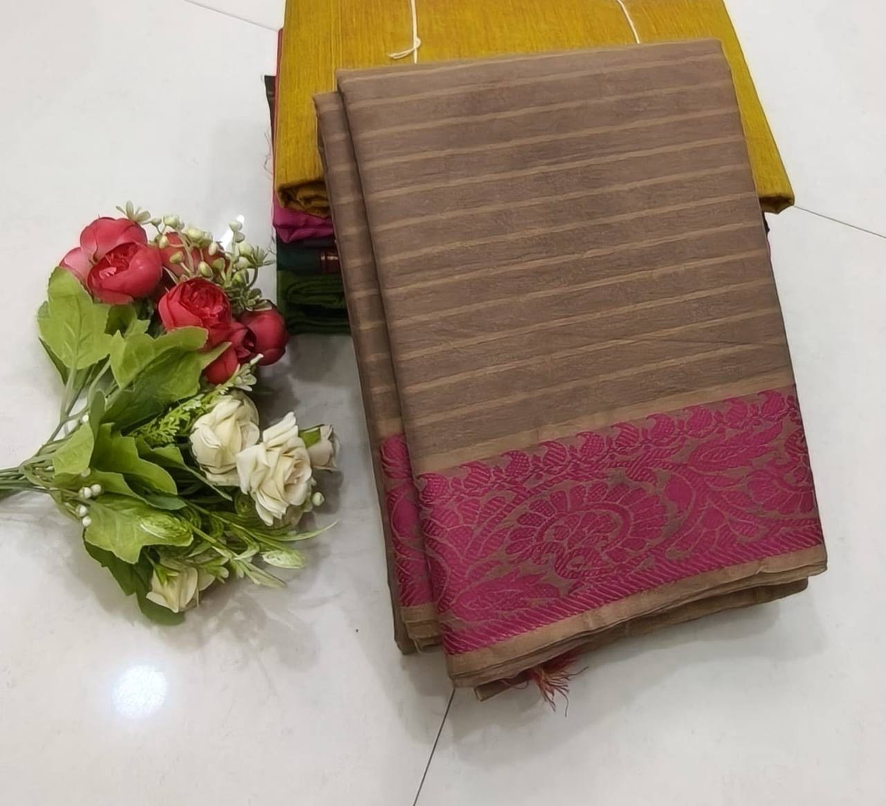 Kanchi cotton sarees - Image 28