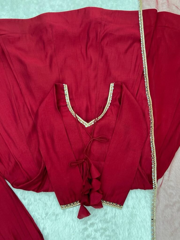Roman silk Anarkali