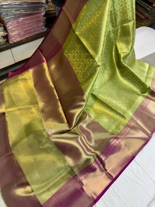 Kanchipuram Soft Tissue Saree - Image 10