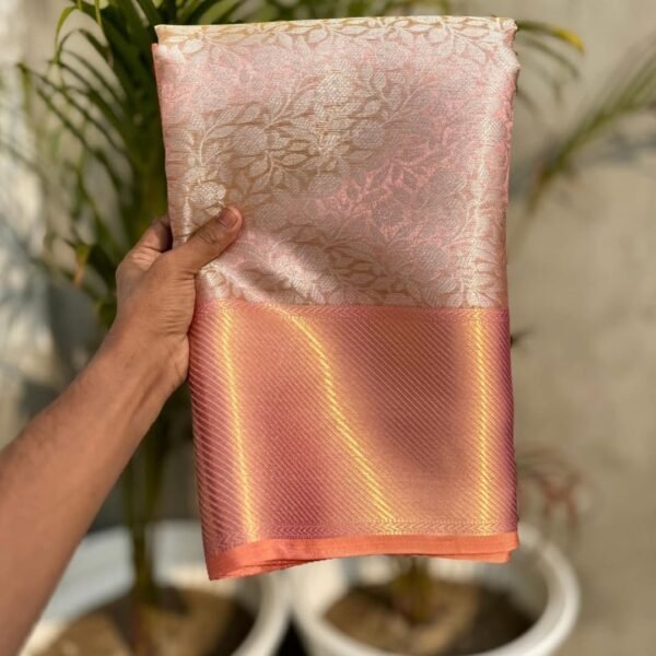 Sai Pallavi inspired Kanjivaram tissue silk