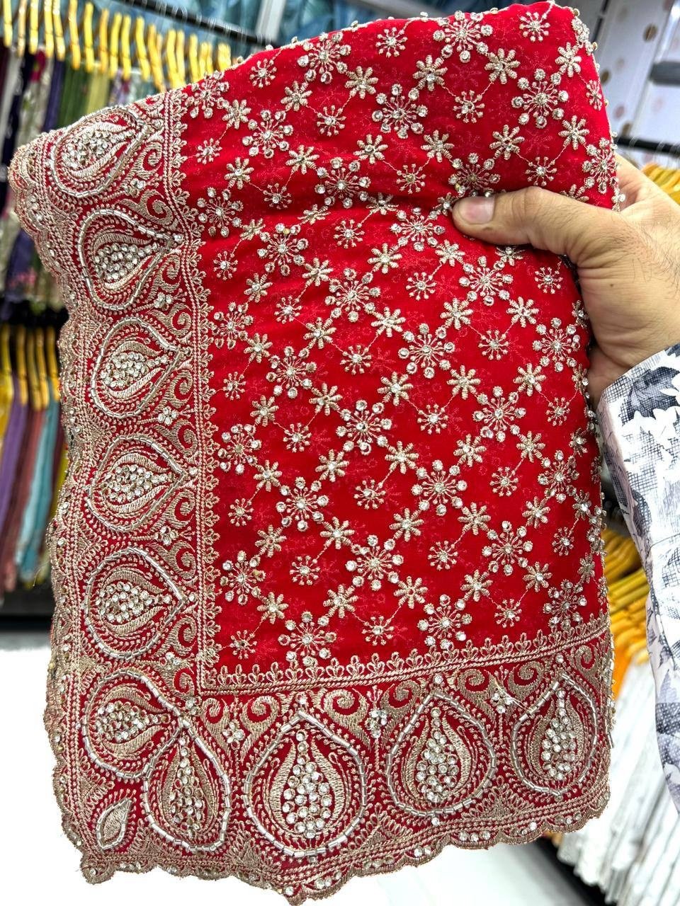 Bridal collection georgette sarees - Image 6