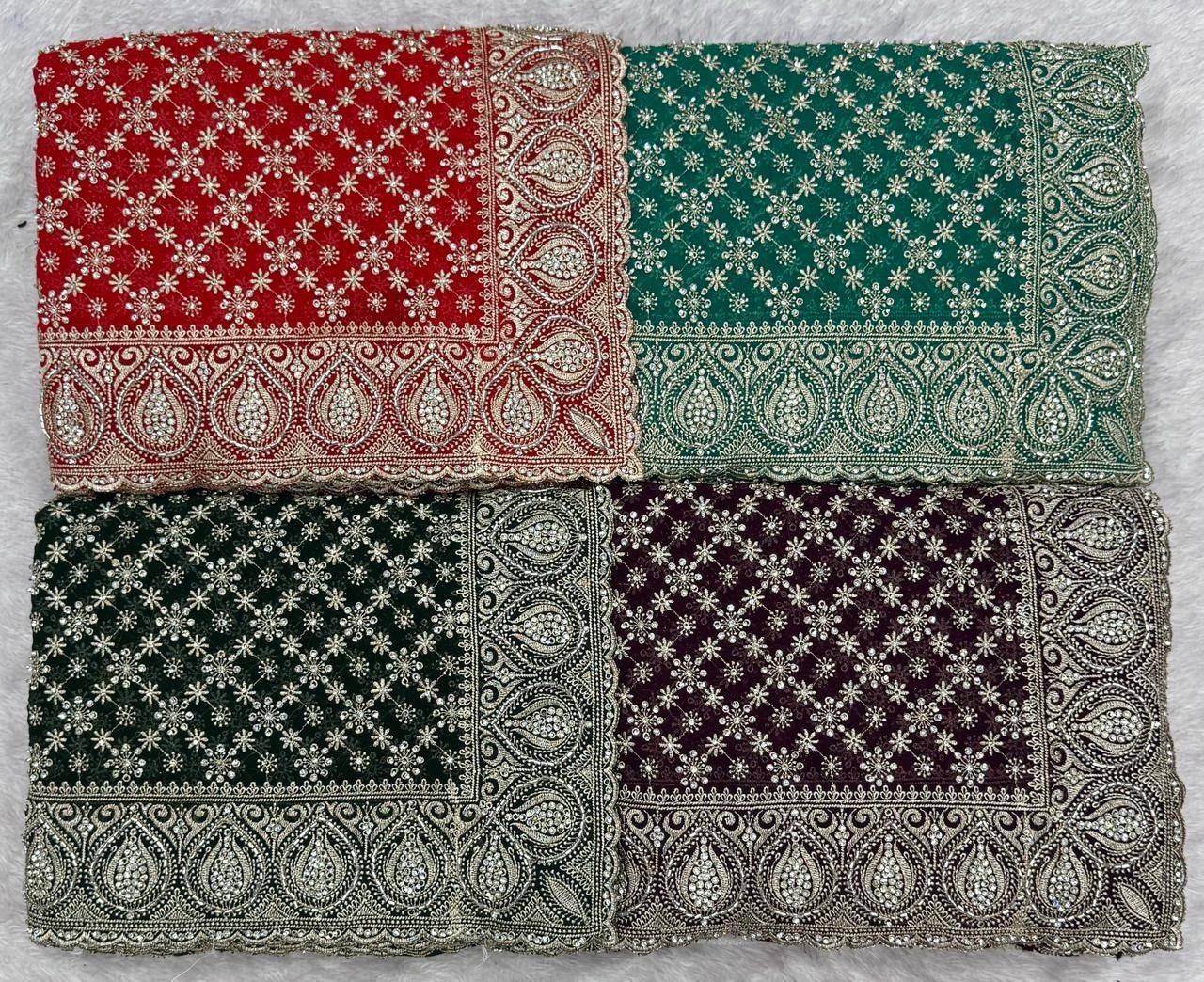 Bridal collection georgette sarees - Image 2