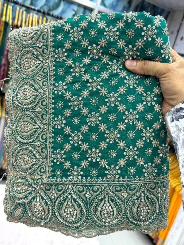 Bridal collection georgette sarees - Image 3