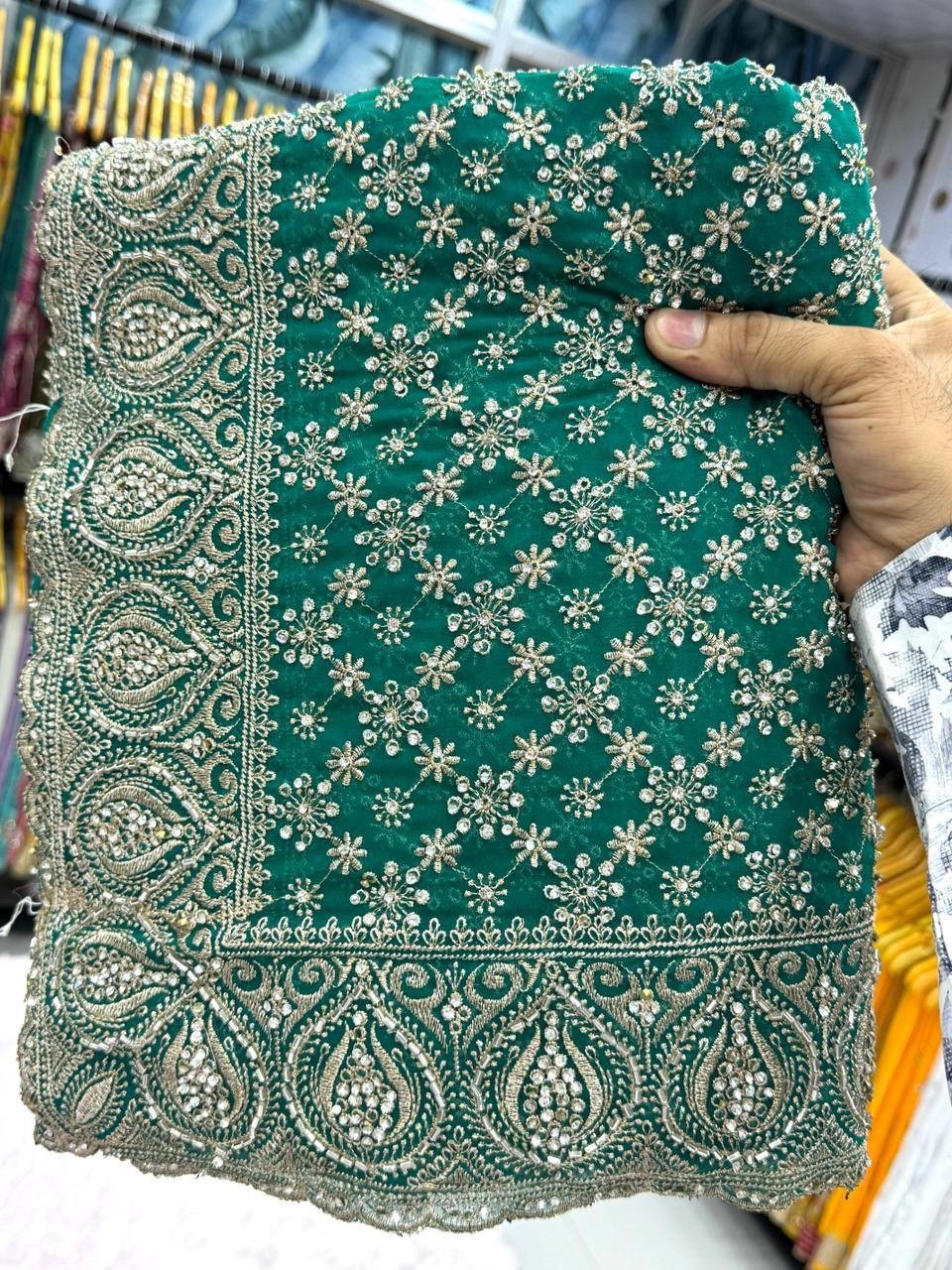 Bridal collection georgette sarees - Image 3