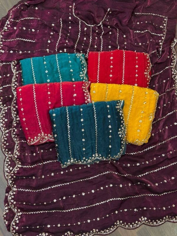 Dual toned dinner sarees