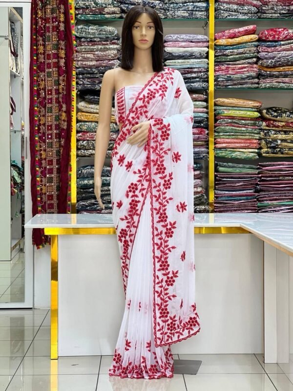 Georgette sarees - Image 3