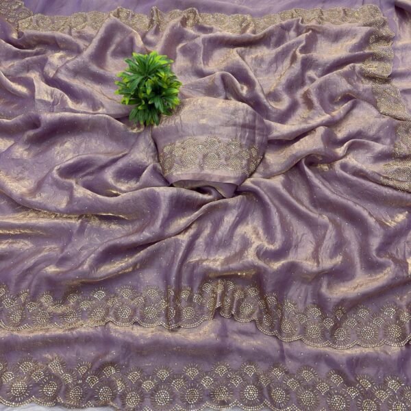 Jarkhan work space silk sarees - Image 11