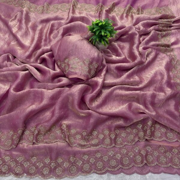 Jarkhan work space silk sarees - Image 13