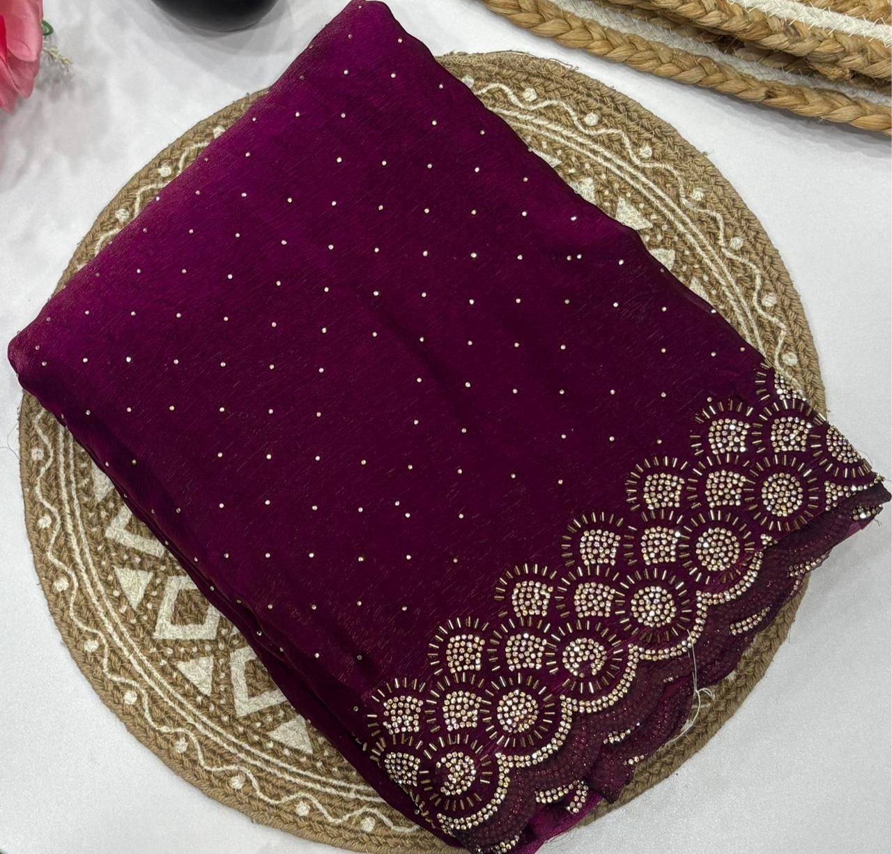 Jarkhan work space silk sarees - Image 17