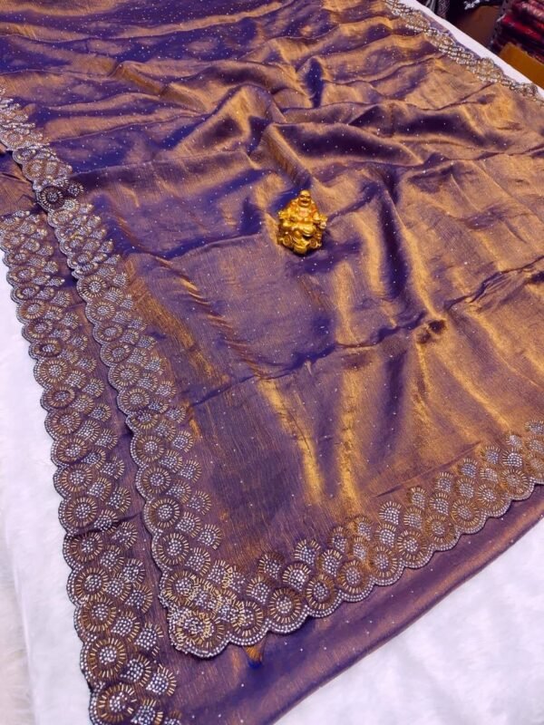 Jarkhan work space silk sarees - Image 8