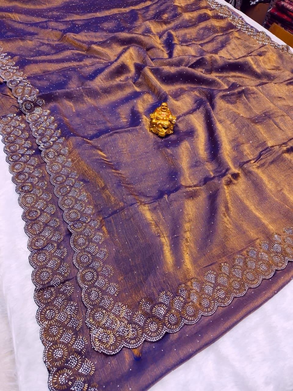Jarkhan work space silk sarees - Image 8