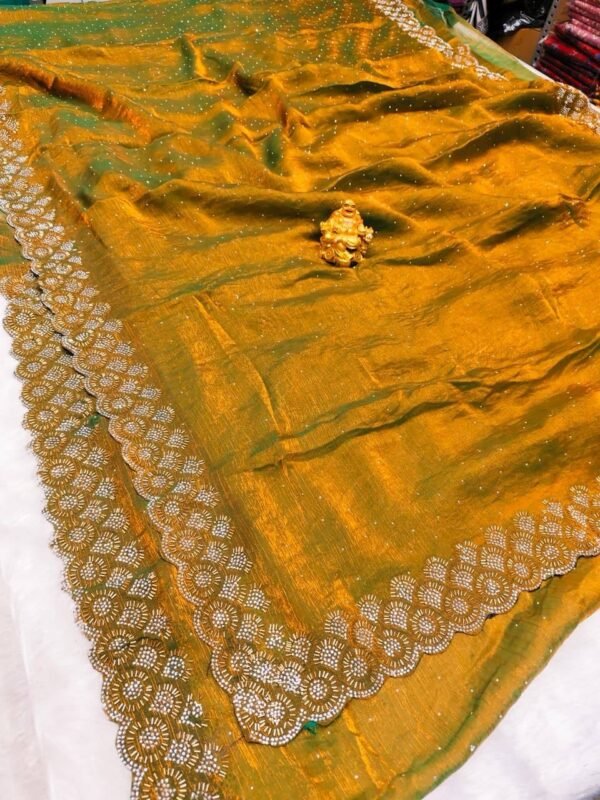 Jarkhan work space silk sarees - Image 5