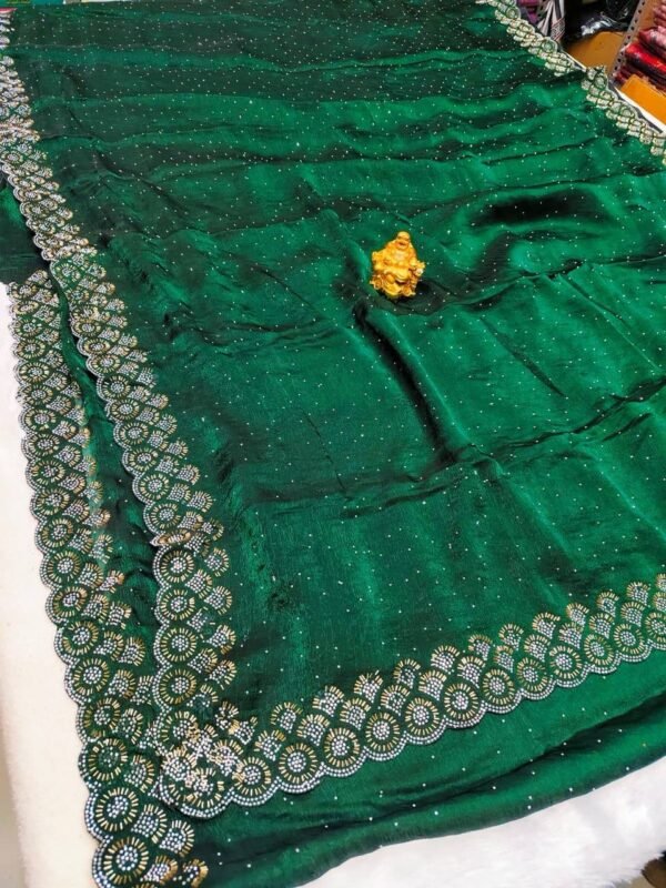 Jarkhan work space silk sarees - Image 4