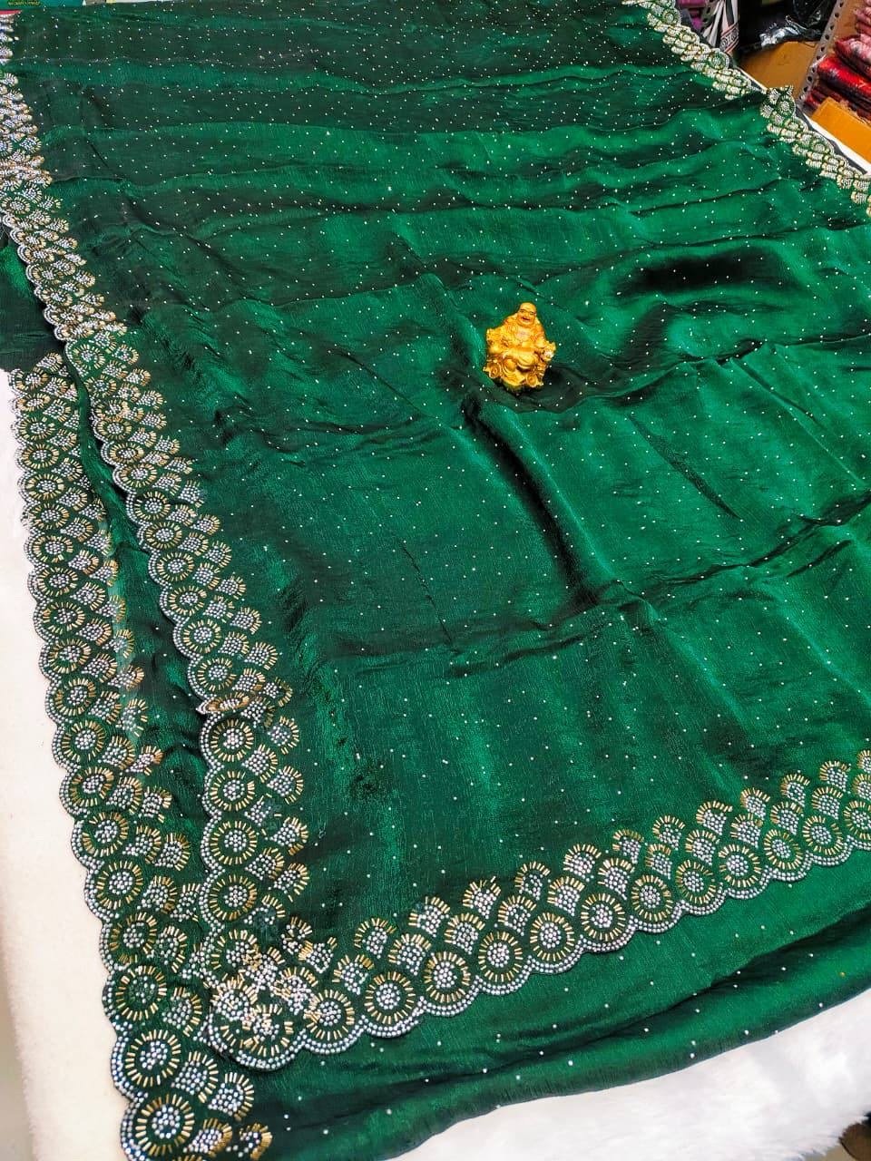 Jarkhan work space silk sarees - Image 4