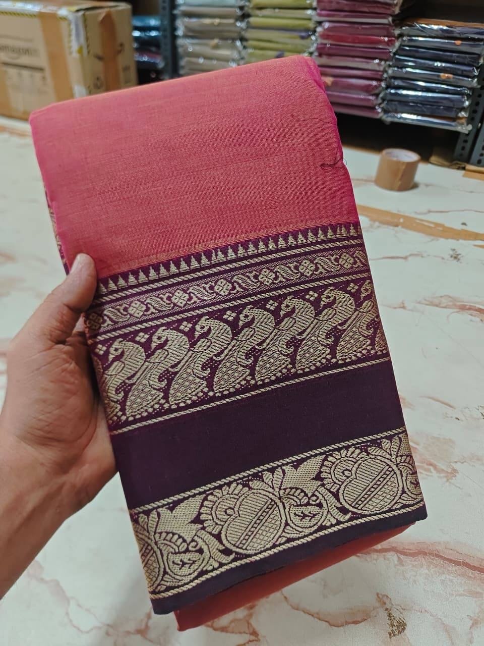 Narayanpet cotton saree - Image 3