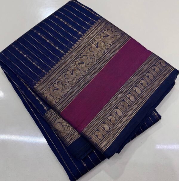Kanchi Cotton Vaira Oosi Saree - Image 9