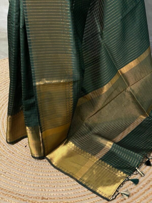 Semi kanchivaram silk - Image 8