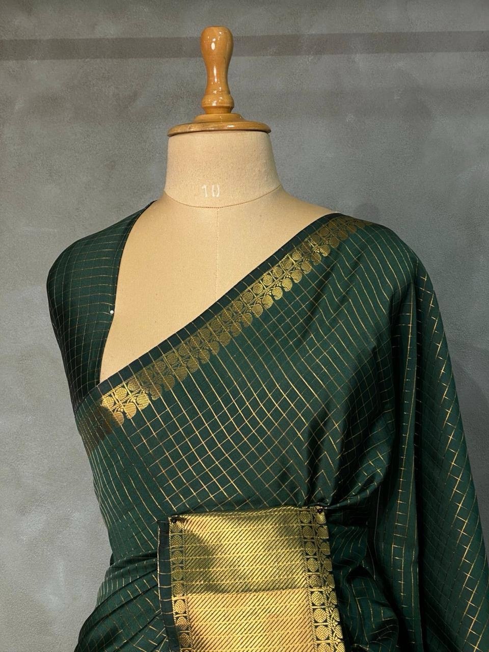 Semi kanchivaram silk - Image 10