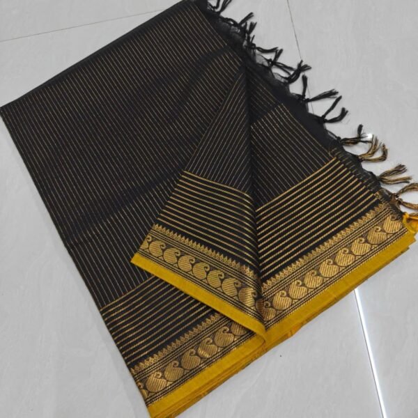 Kanchi cotton saree - Image 6