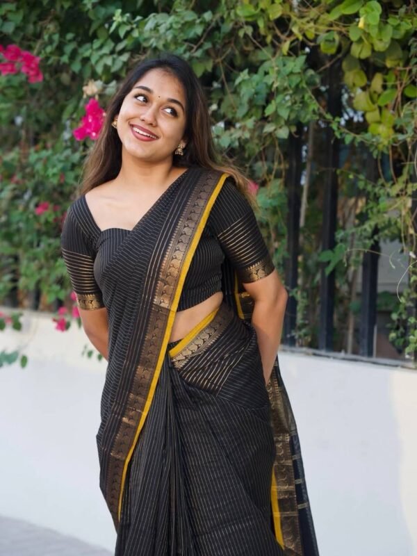 Kanchi cotton saree - Image 2