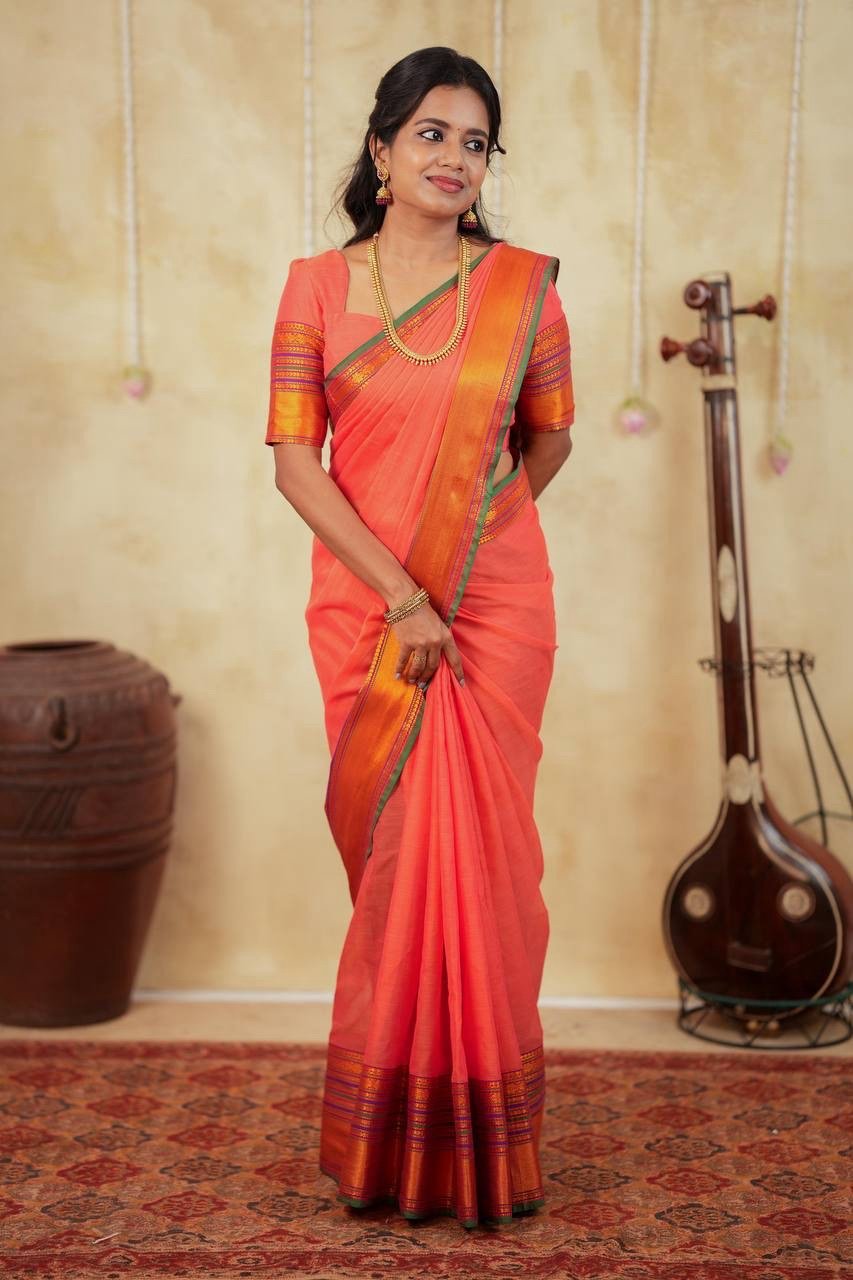 Narayanpet cotton sarees - Image 8