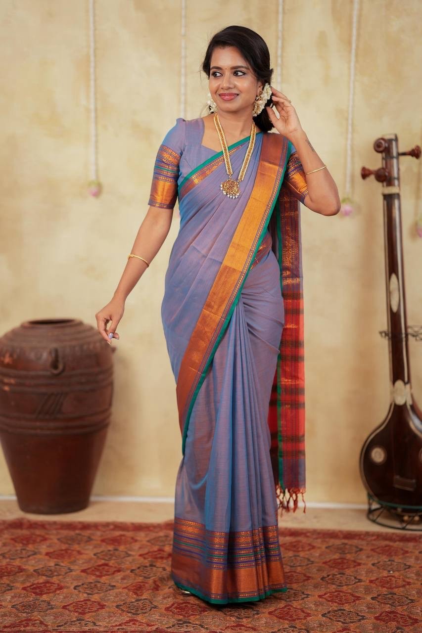 Narayanpet cotton sarees - Image 5